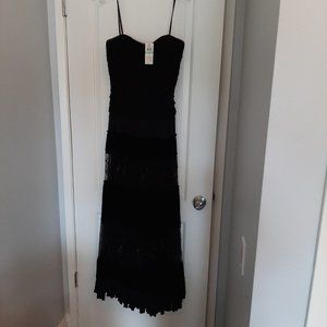 BCBGMaxAzaria Strapless Maxi Dress